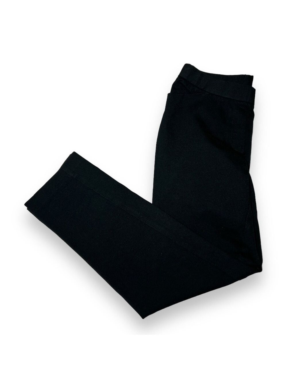 J. Jill Women’s Ponte Knit Slim-Leg Pants Black Size Small